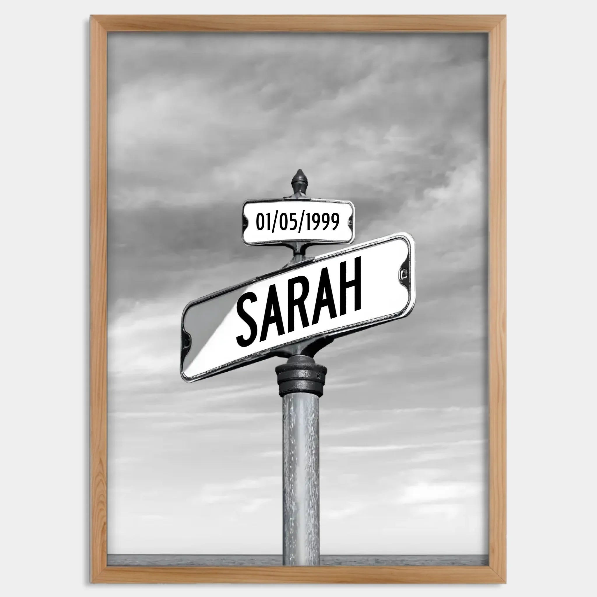 Cadre bois personnalisé cadeau