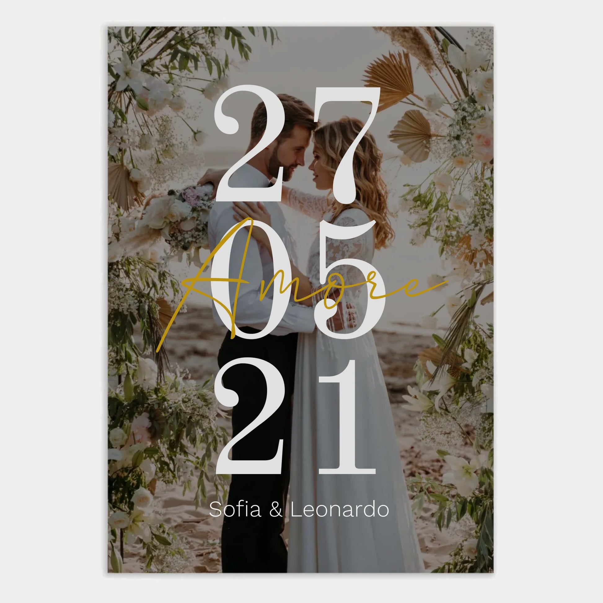 Affiche personnalisée cadeau