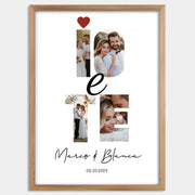 Cadre bois personnalisé cadeau