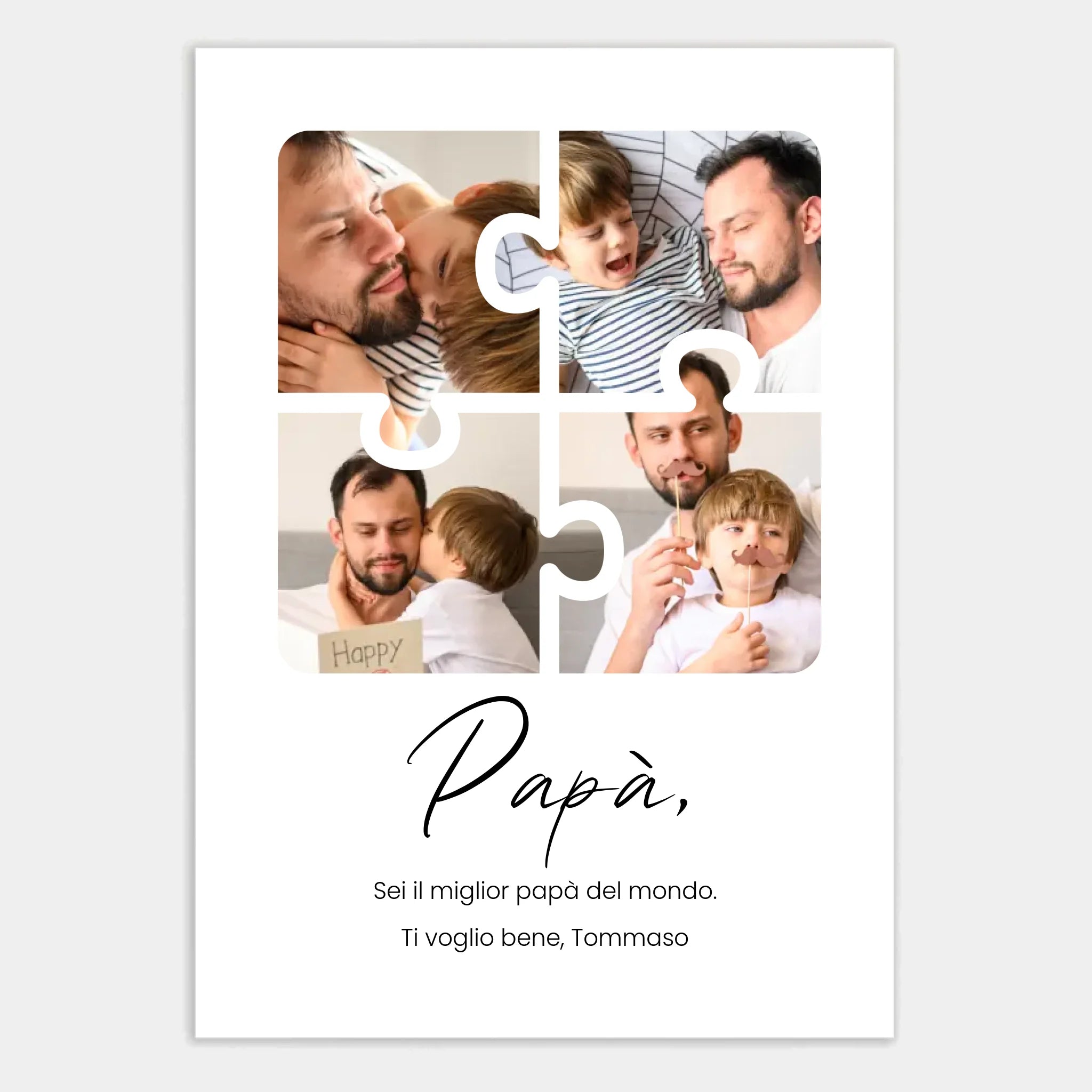 Affiche personnalisée cadeau