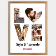 Cadre bois personnalisé cadeau