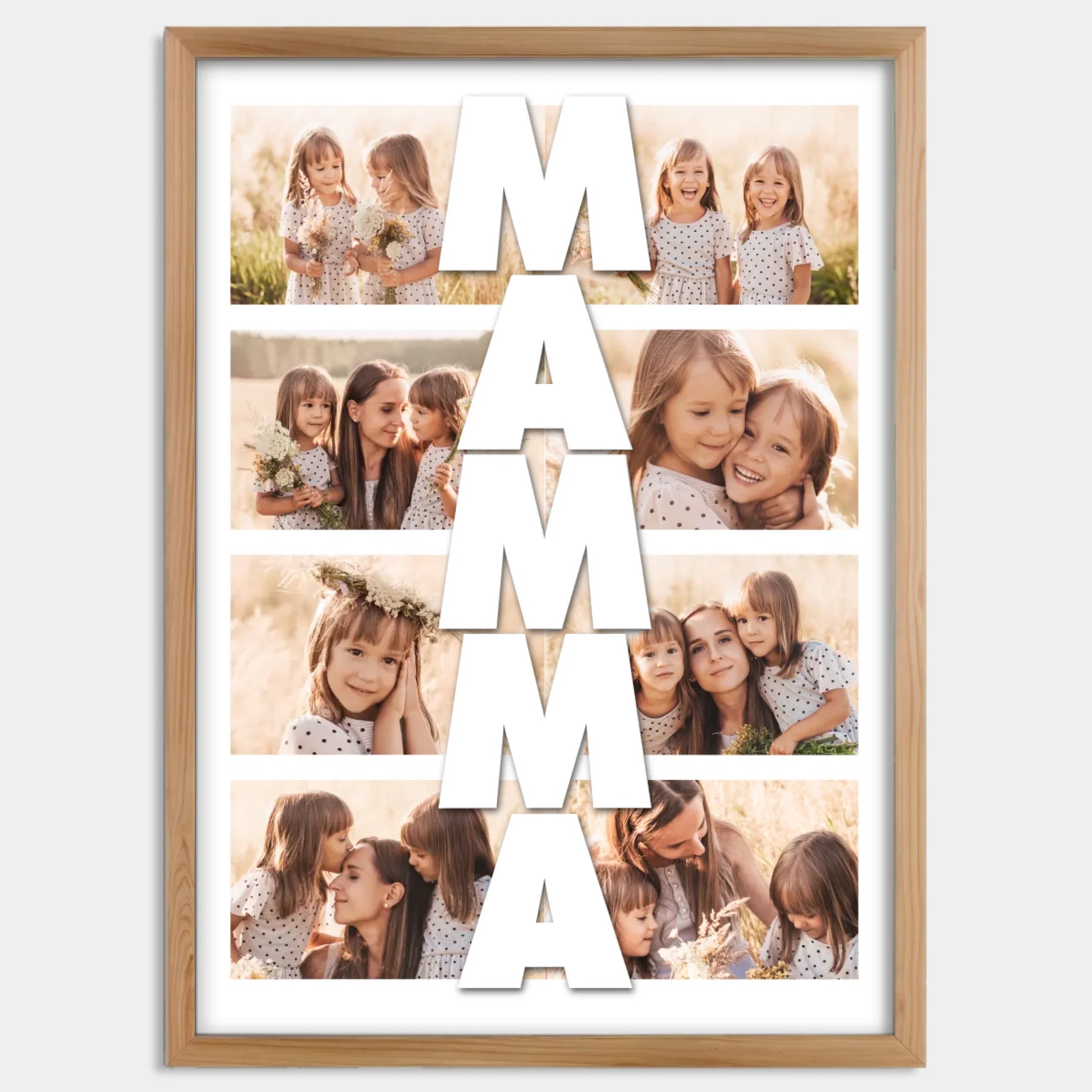 Cadre bois personnalisé cadeau