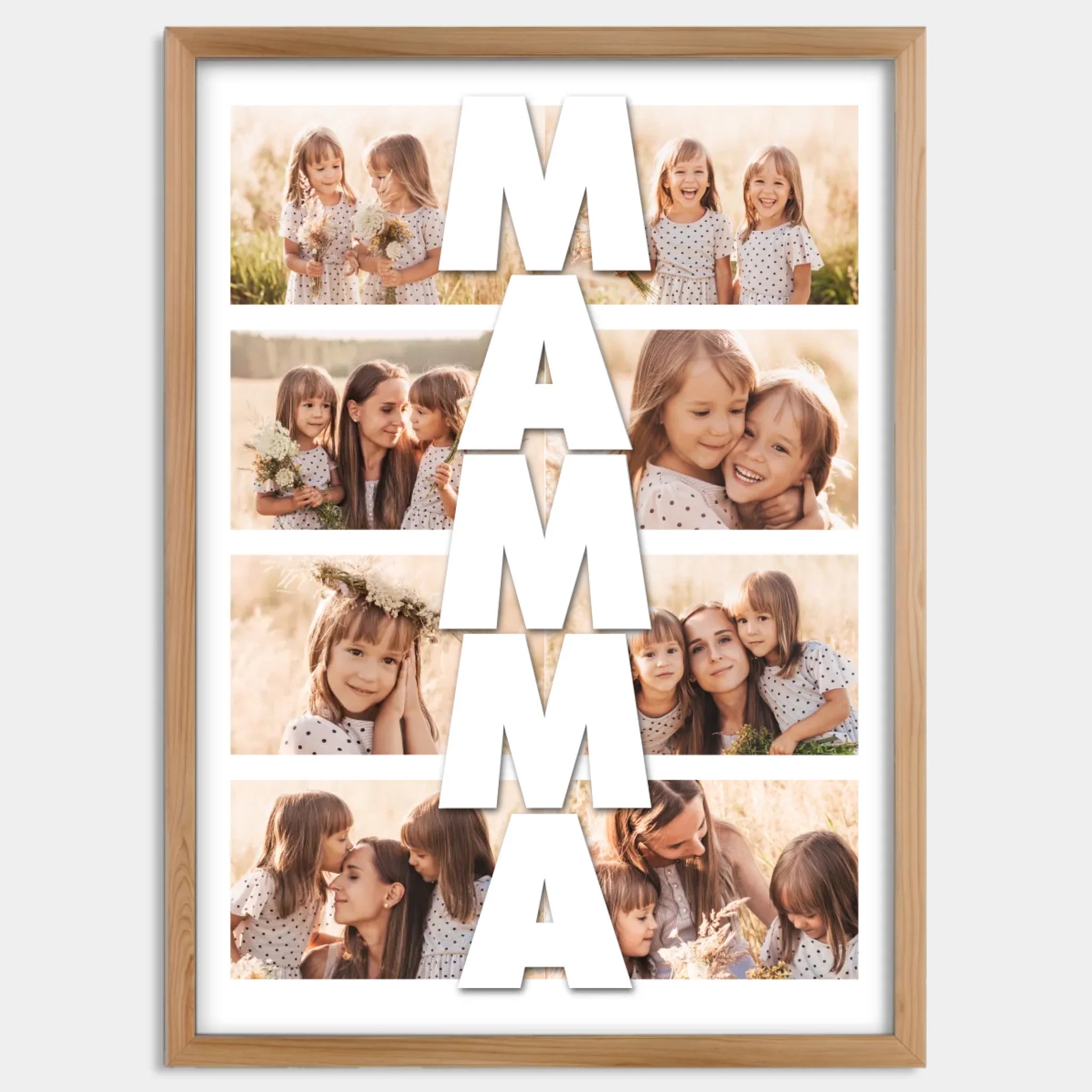 Cadre bois personnalisé cadeau