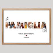 Cadre bois personnalisé cadeau