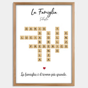 Cadre bois personnalisé cadeau