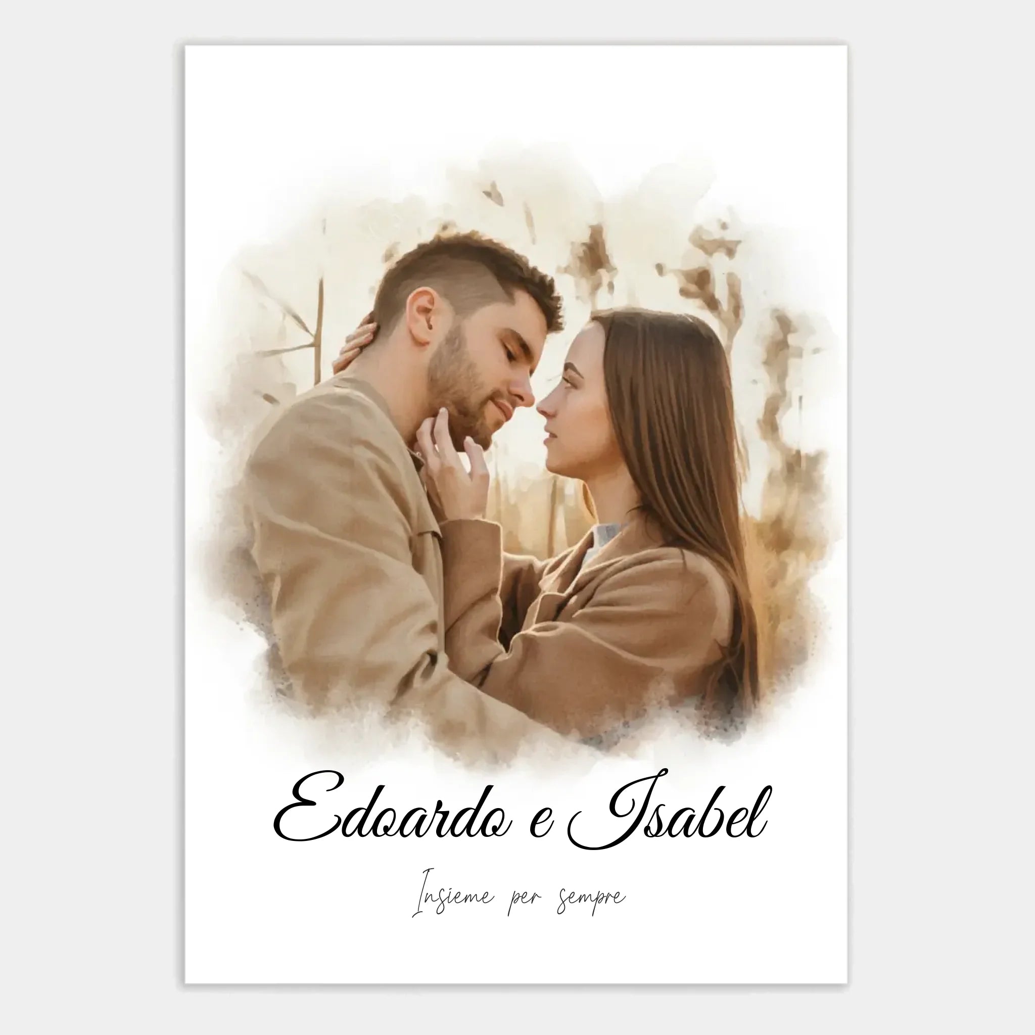 Affiche personnalisée cadeau