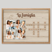 Cadre bois personnalisé cadeau