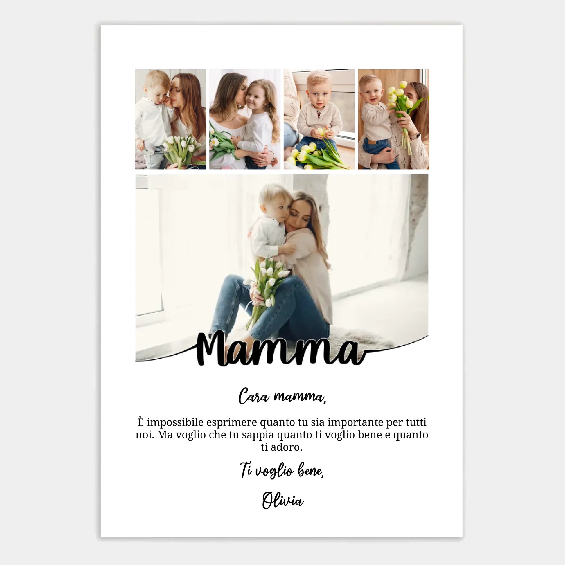 Affiche personnalisée cadeau