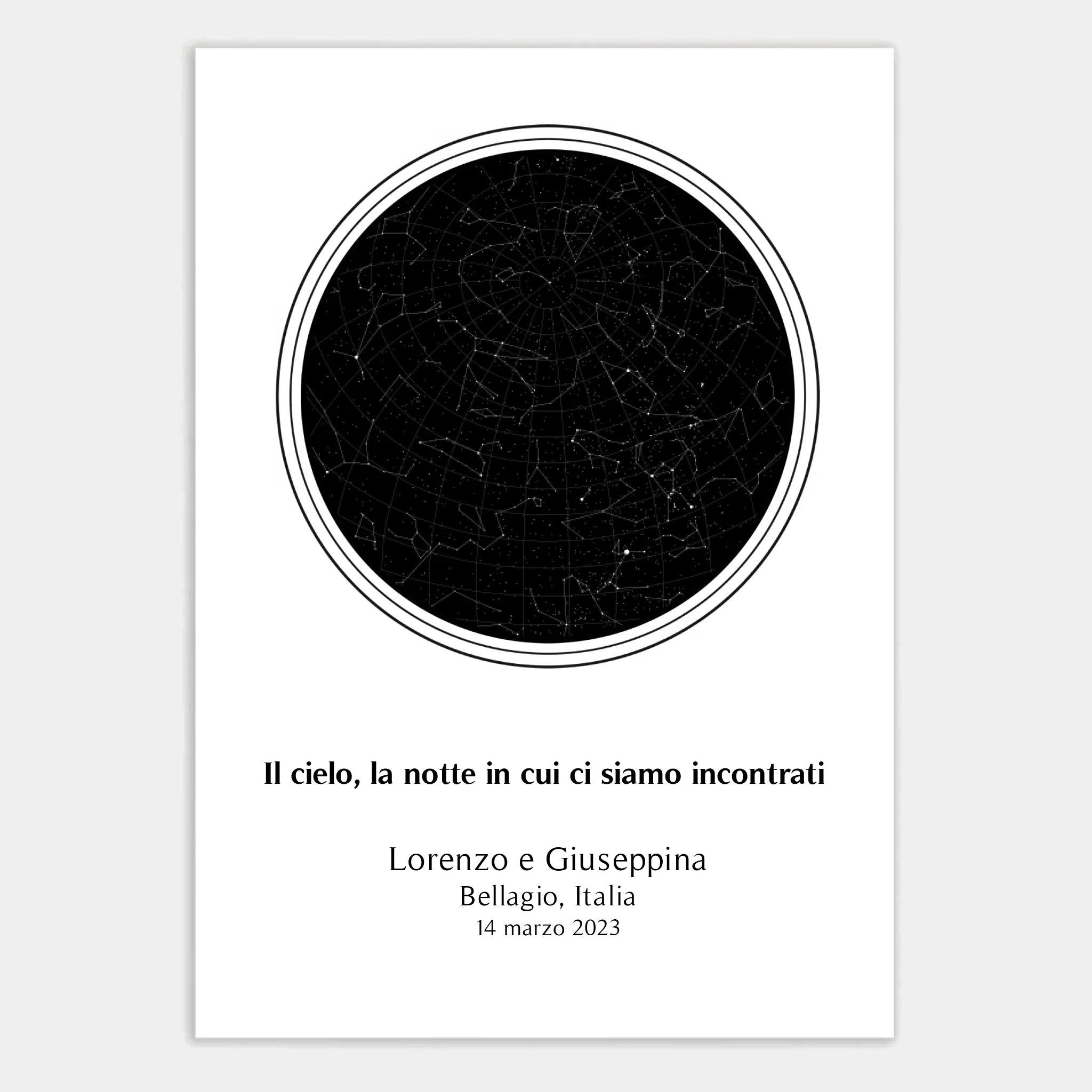 Affiche personnalisée cadeau