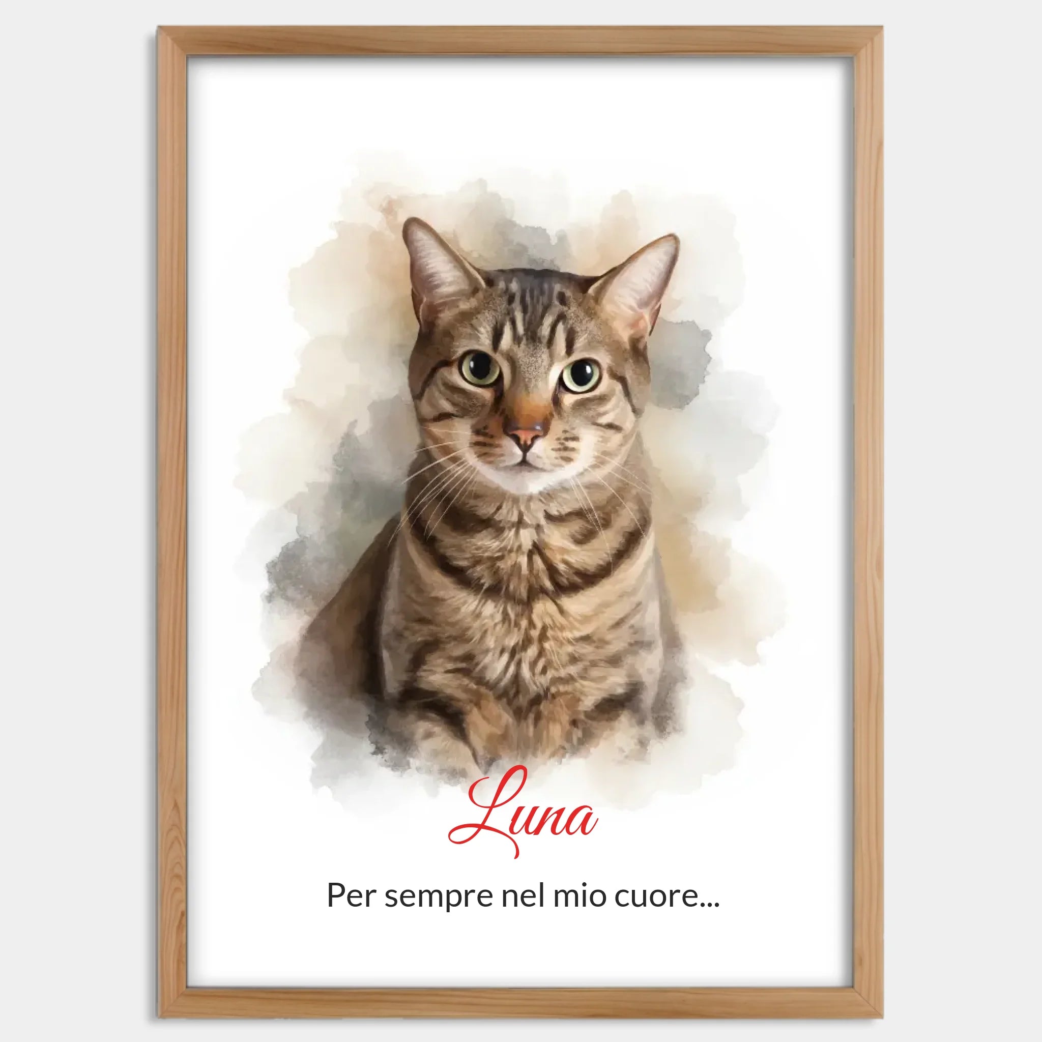 Cadre bois personnalisé cadeau