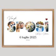 Cadre bois personnalisé cadeau