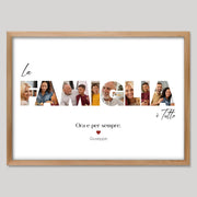 Cadre bois personnalisé cadeau