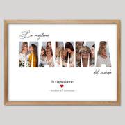 Cadre bois personnalisé cadeau