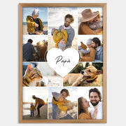 Cadre bois personnalisé cadeau