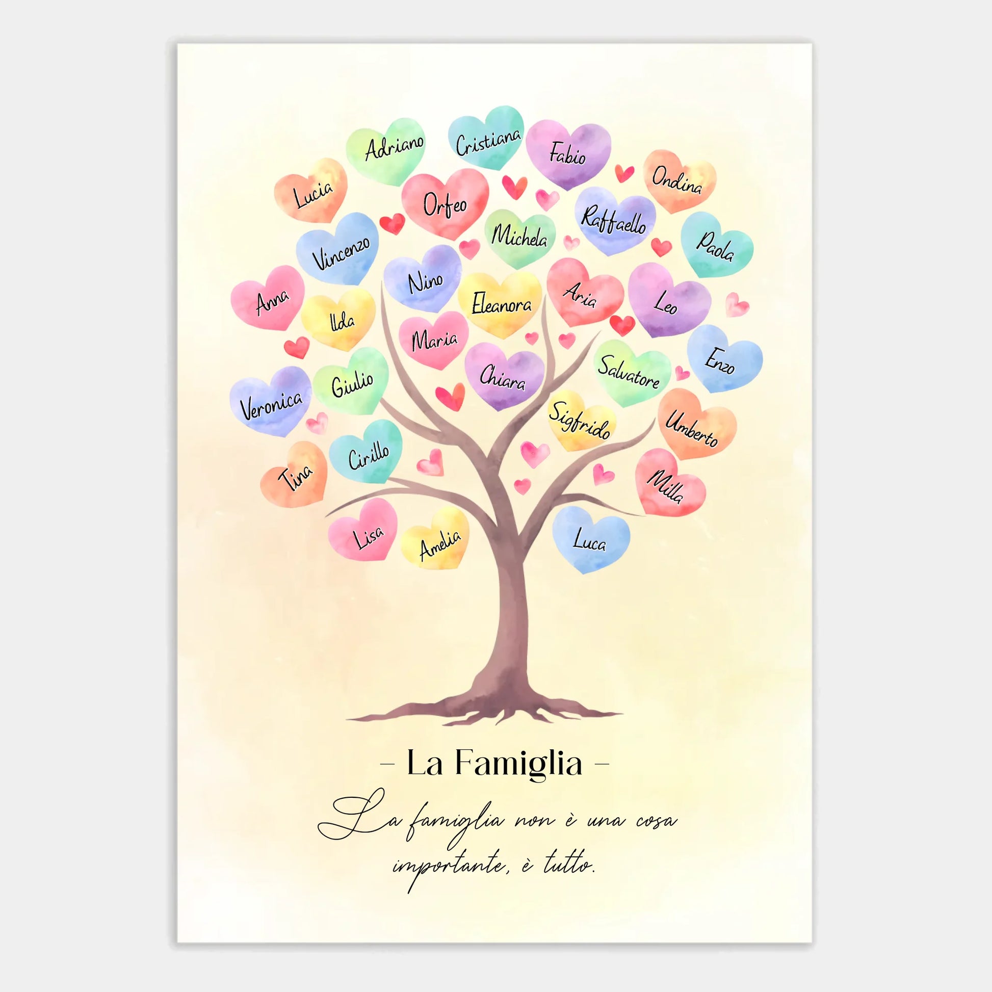Affiche personnalisée cadeau