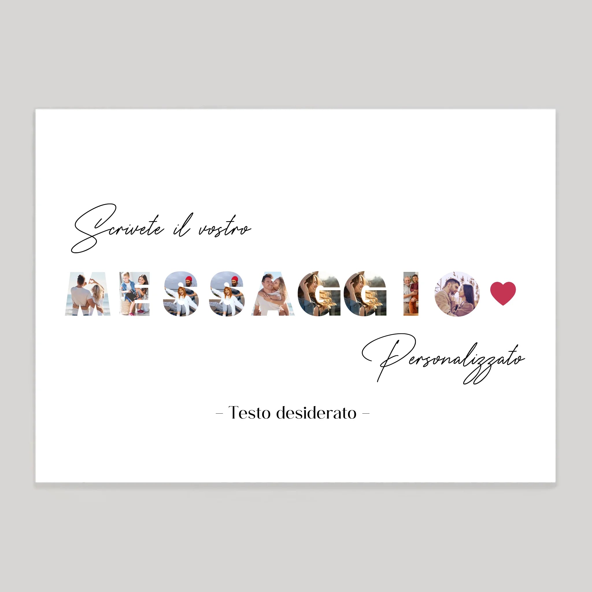 Affiche personnalisée cadeau