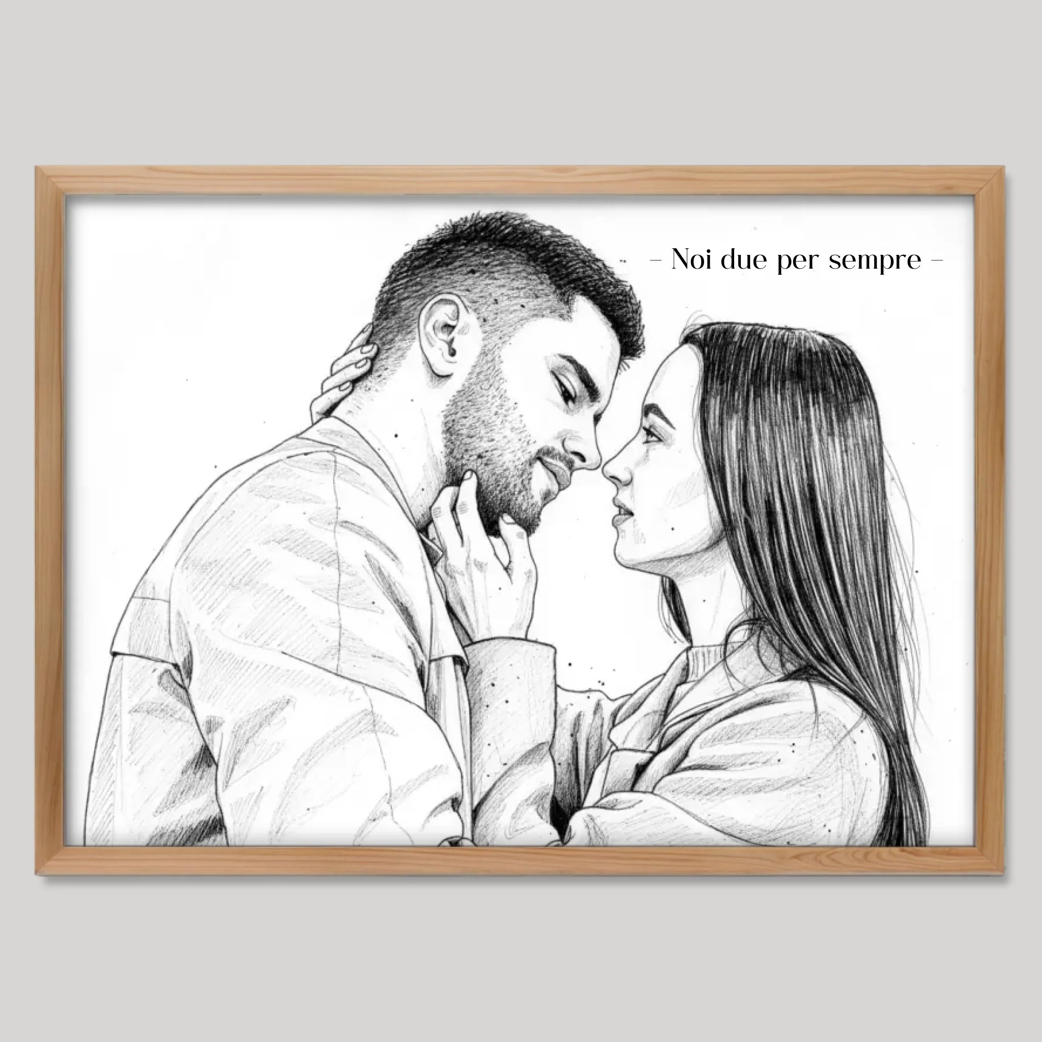 Cadre bois personnalisé cadeau