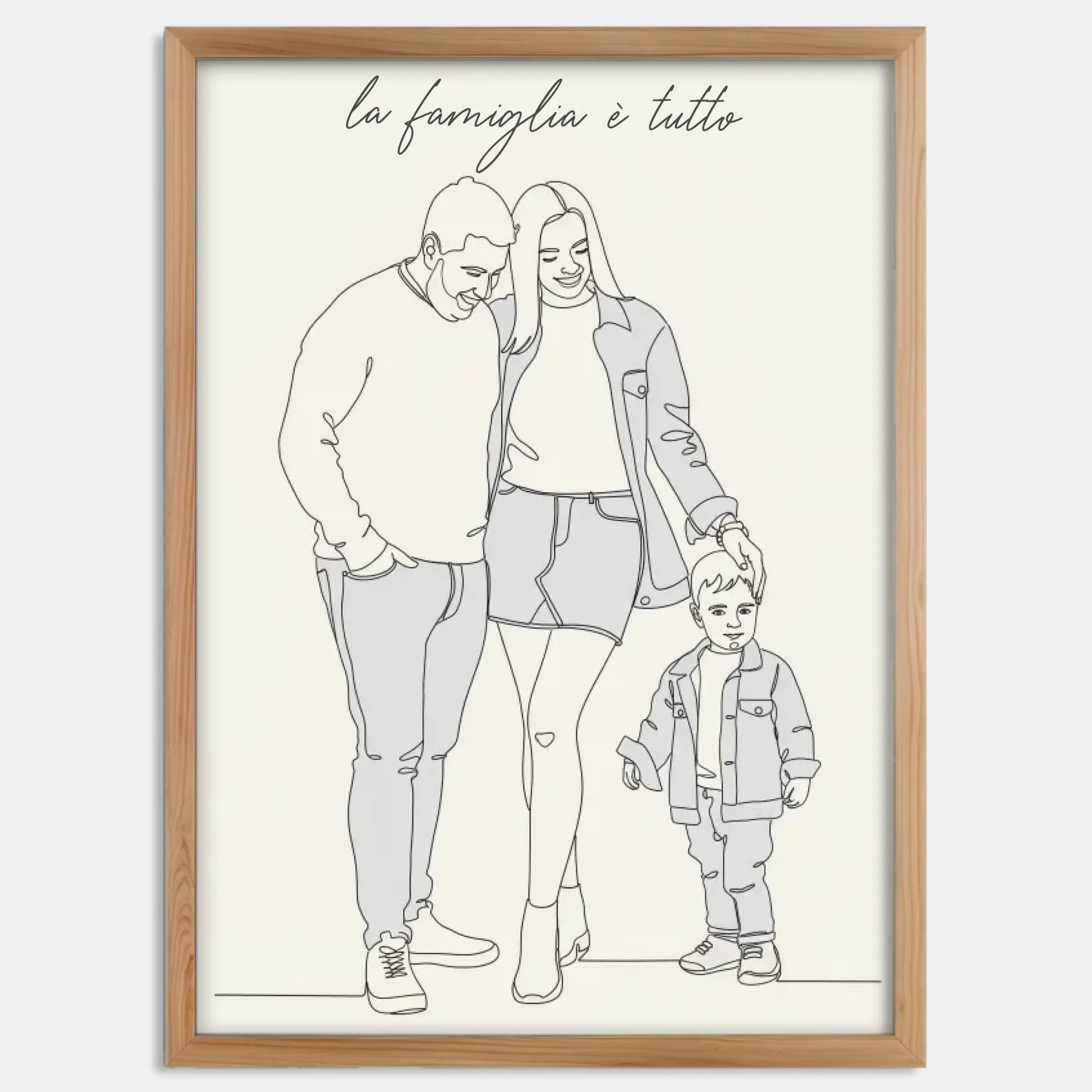 Cadre bois personnalisé cadeau