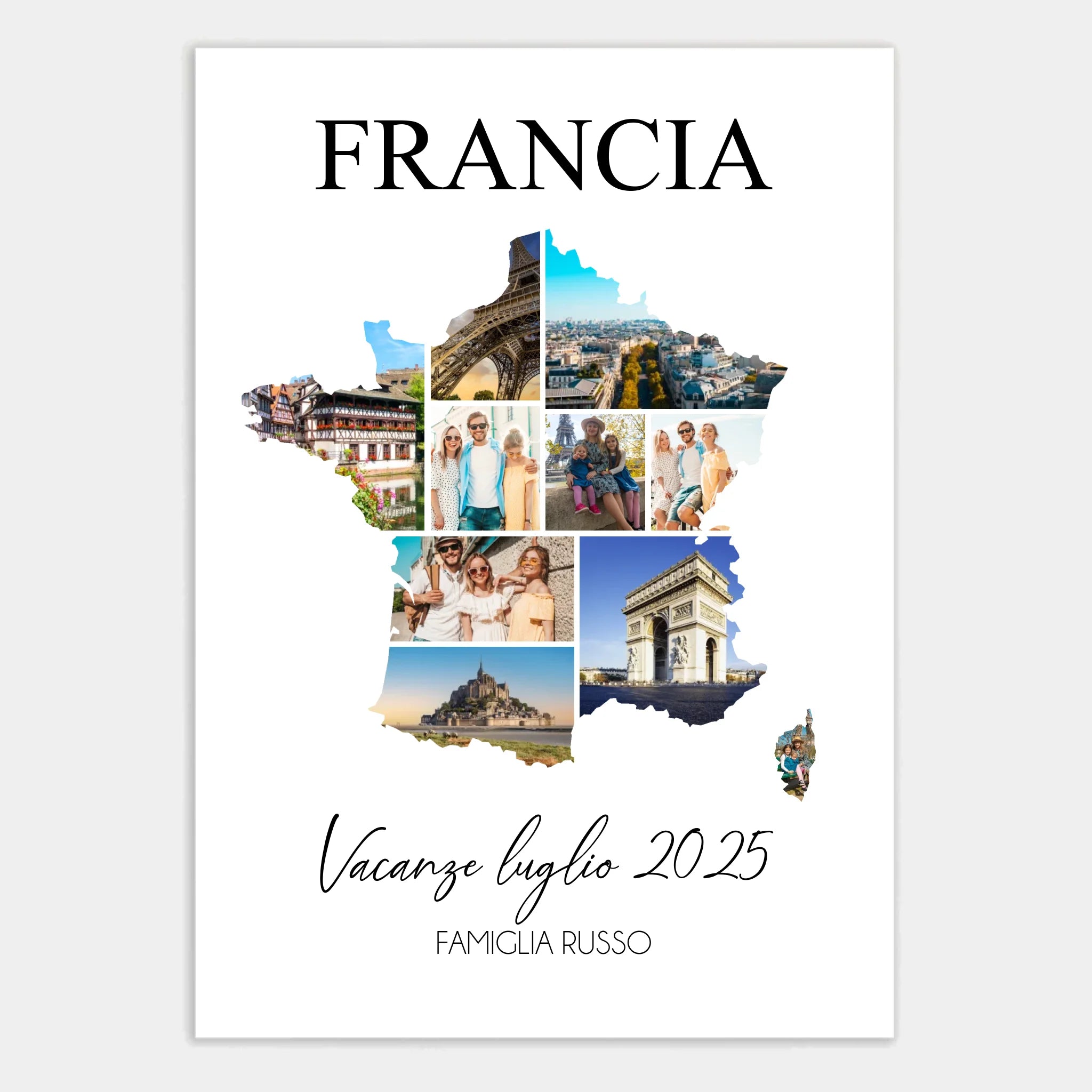 Affiche personnalisée cadeau
