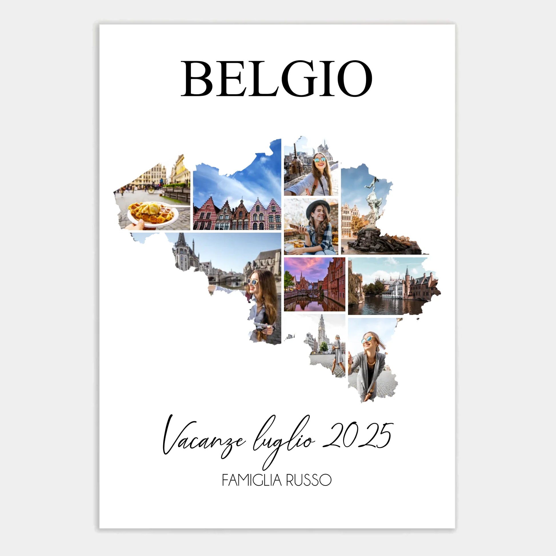 Affiche personnalisée cadeau
