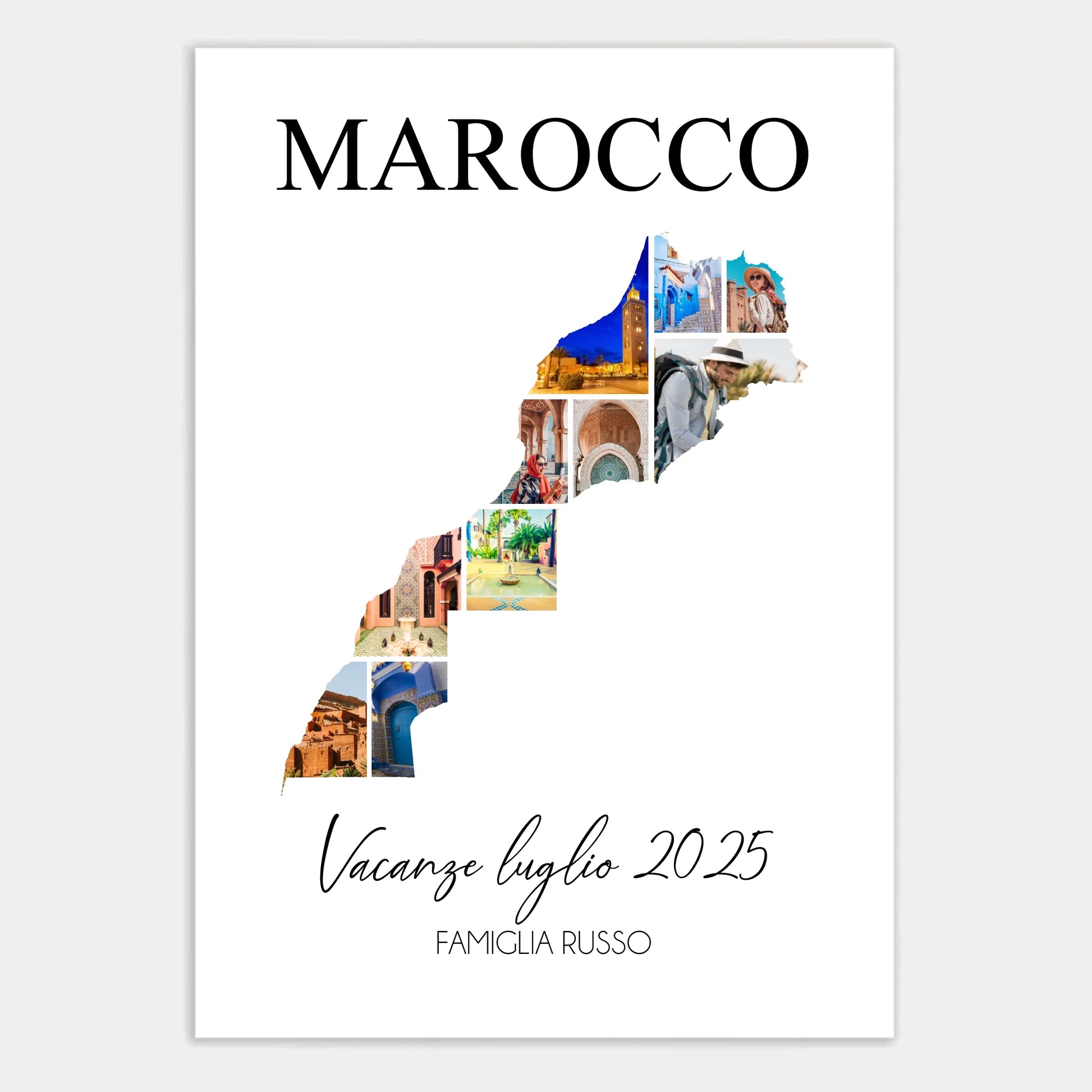 Affiche personnalisée cadeau