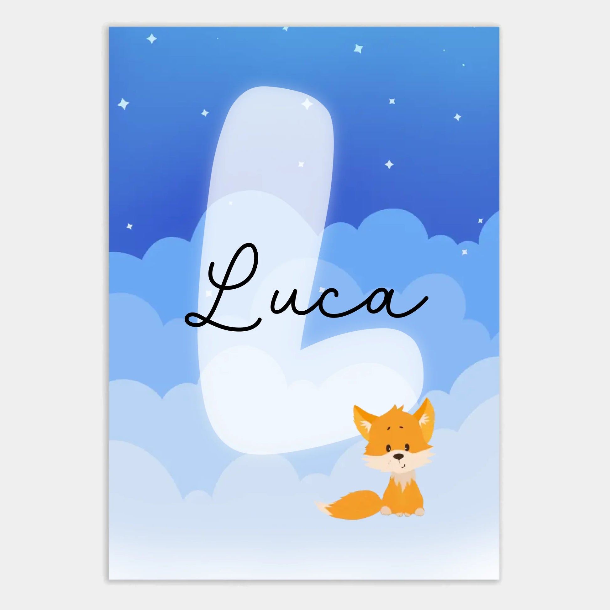 Affiche personnalisée cadeau