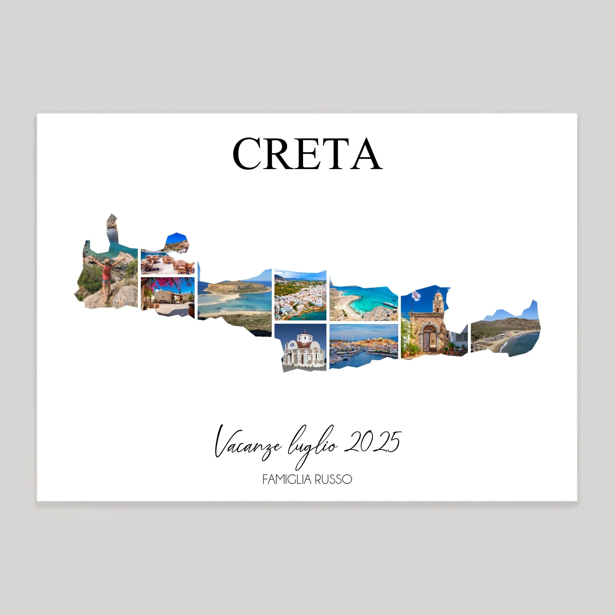 Affiche personnalisée cadeau